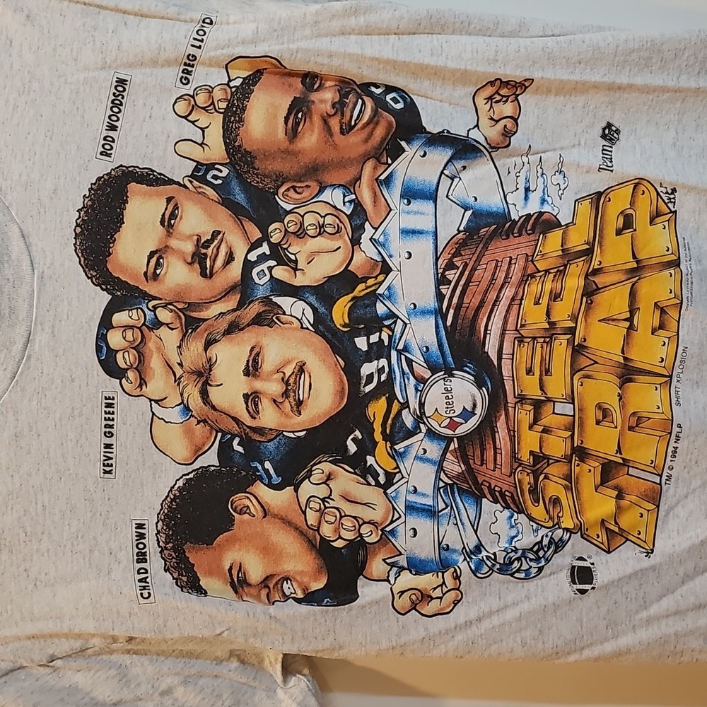 Pittsburgh Steelers Vintage Steel Trap Graphic Men's T-Shirt